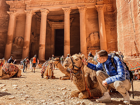 HF Tourismusstudierende im Auslandseminar in Jordanien